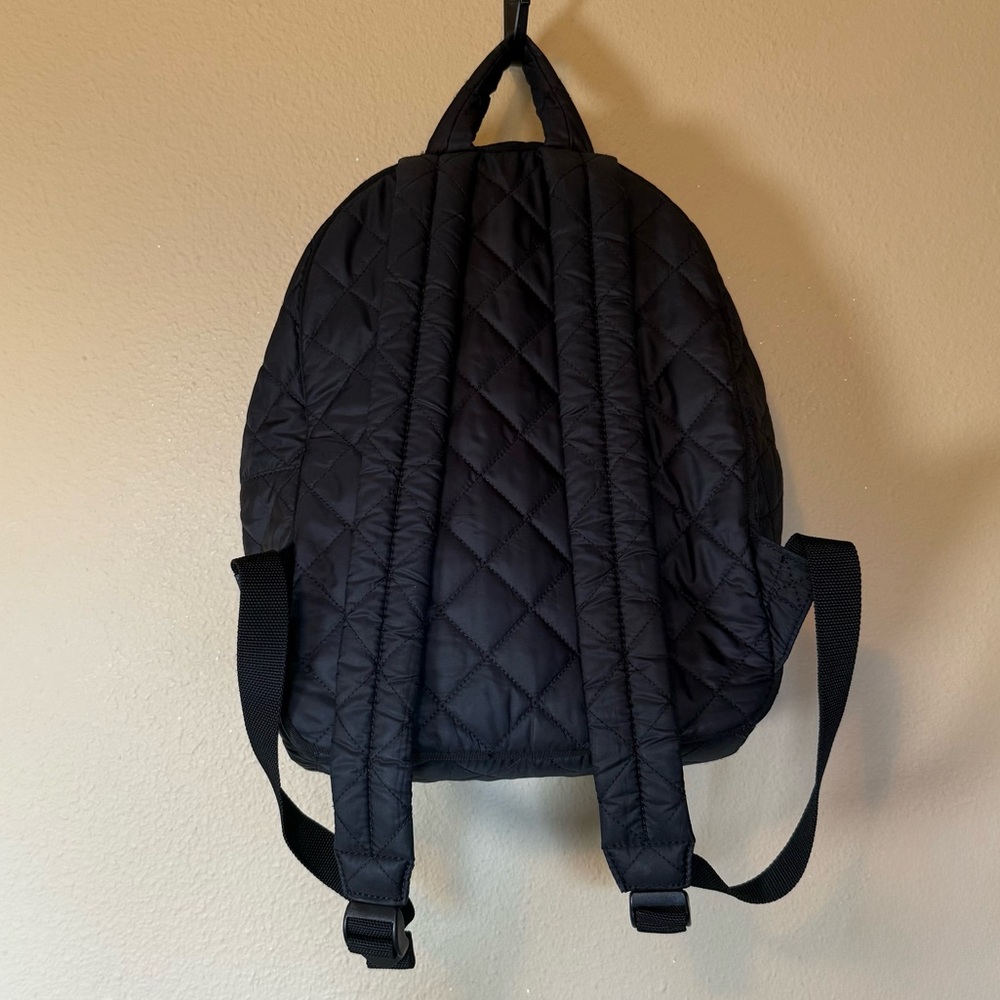 Kate Spade New York Womens Quilted Nylon Black Backpack - Picture 4 of 13